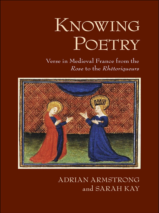 Title details for Knowing Poetry by Adrian Armstrong - Available